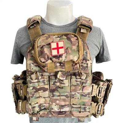 Tactical Molle gyorskioldó csatos mellény oldalsó Cummerbund tasakokkal